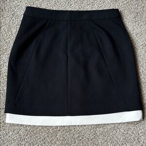 Banana Republic Two-Tone Mini Skirt